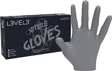 Load image into Gallery viewer, L3VEL3 Professional Nitrile Gloves (Liquid Metal)
